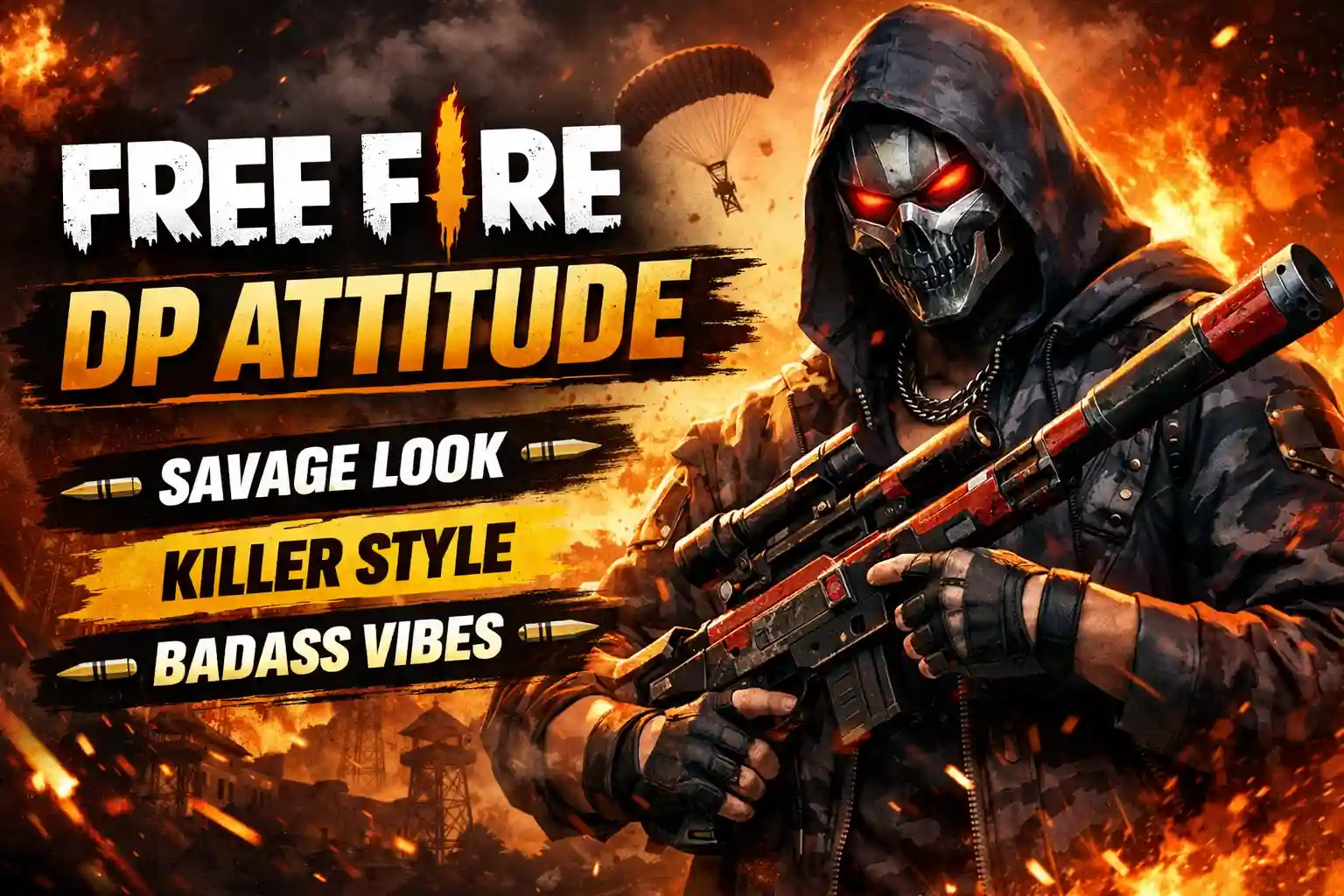 Free Fire Dp Attitude