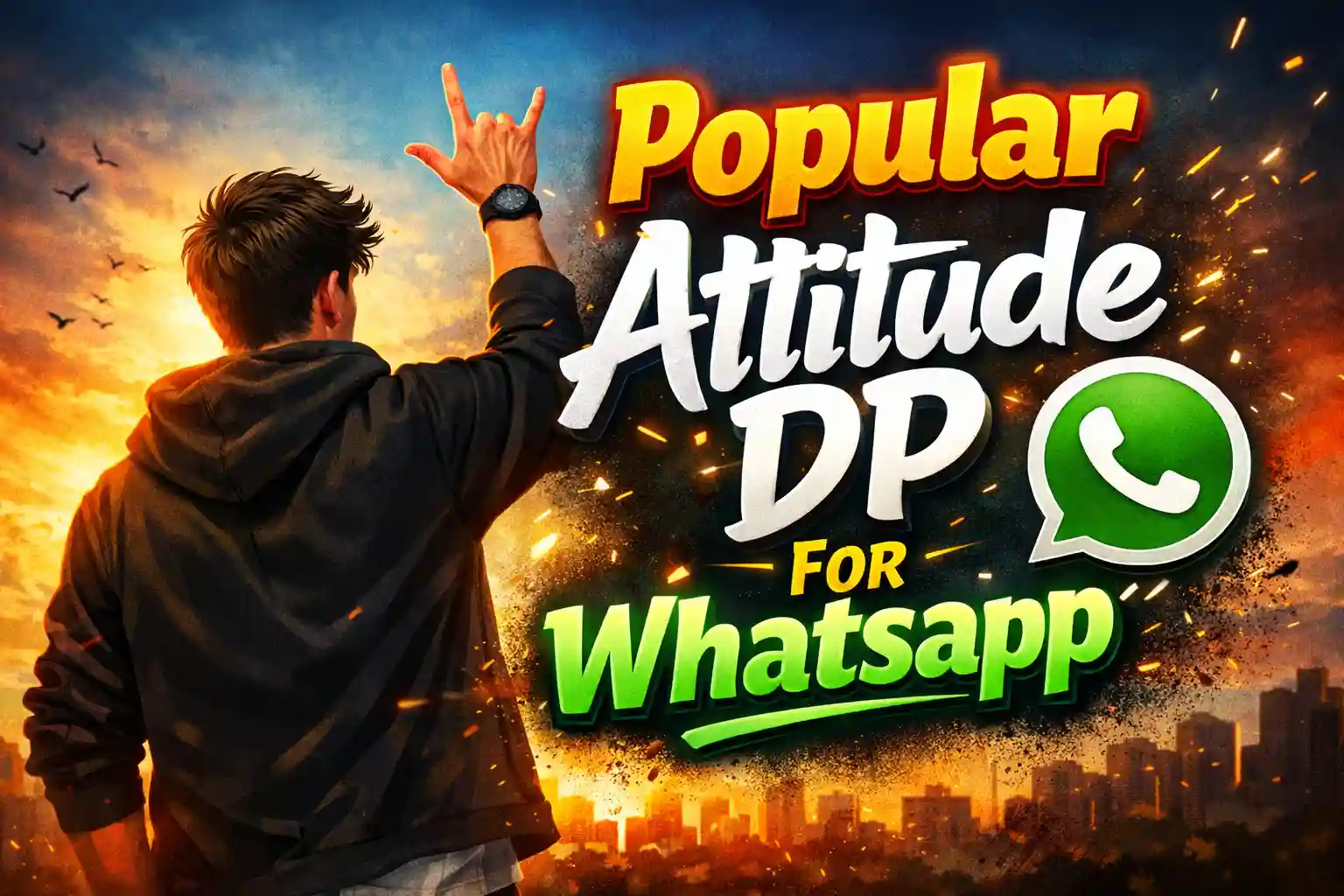 Popular Attitude DP For Whatsapp 