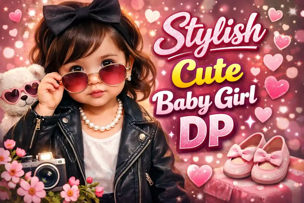 Stylish Cute Baby Girl Dp