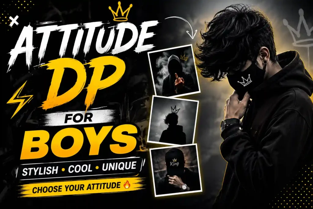 Attitude Dp For Boys